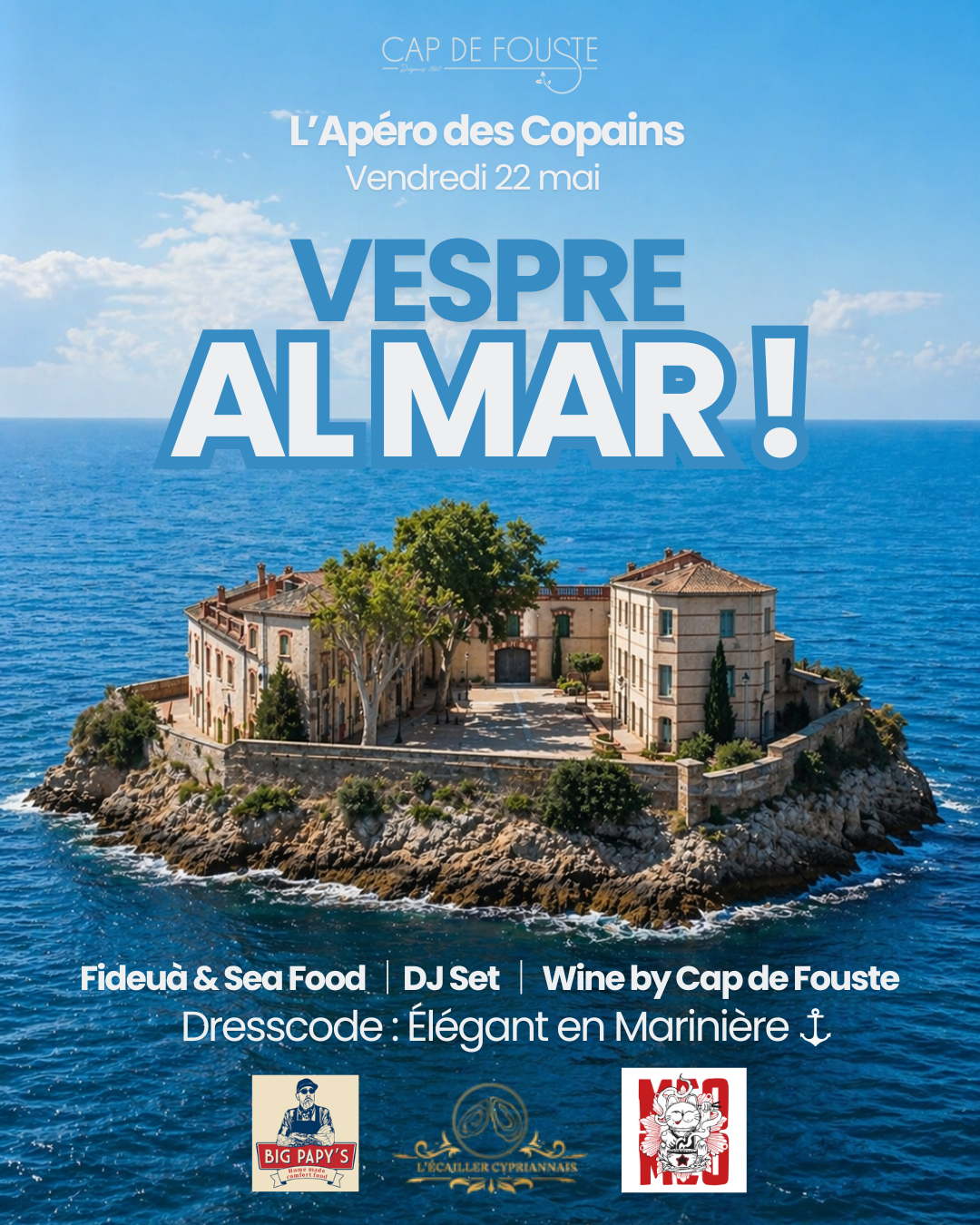 Vespre Al Mar - CAP DE FOUSTE